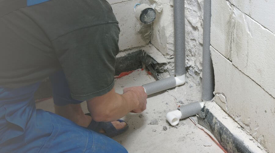 Expert burst pipe repair services in Hempstead, TX
