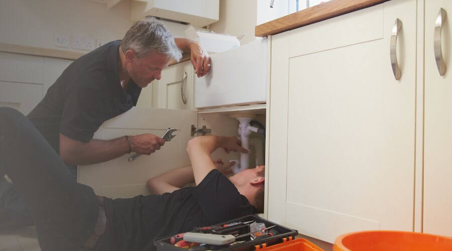 Professional burst pipe repair services in Hempstead, TX